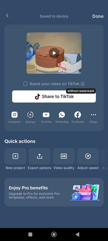 CapCut mobile