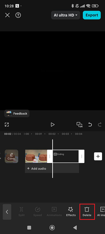 CapCut mobile
